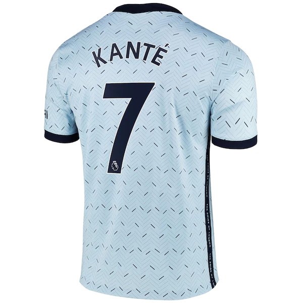 Camiseta Chelsea NO.7 Kante Segunda equipo 2020-2021 Azul